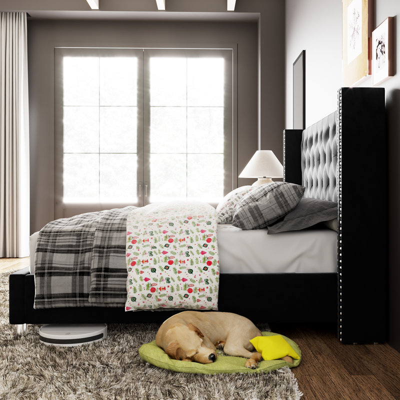 Willa Arlo™ Interiors Dryden Tufted Upholstered Low Profile